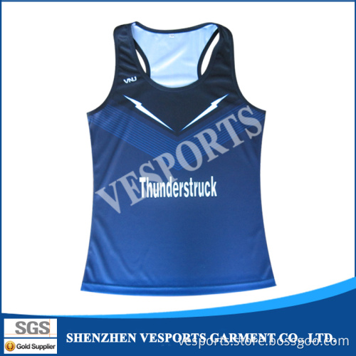 Fashion Womens Coolmax Racer Back Tank Top